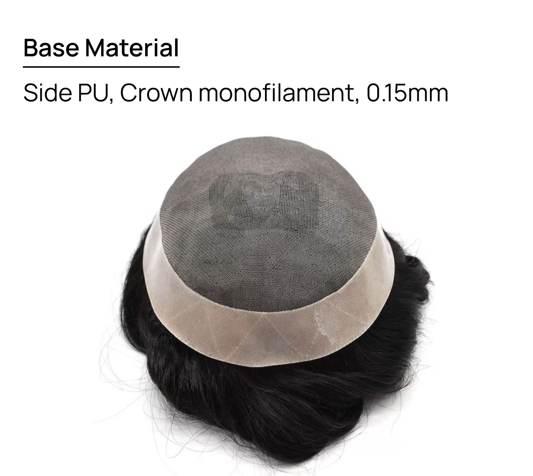 Mono Plus Hair System: A durable & versatile system for men