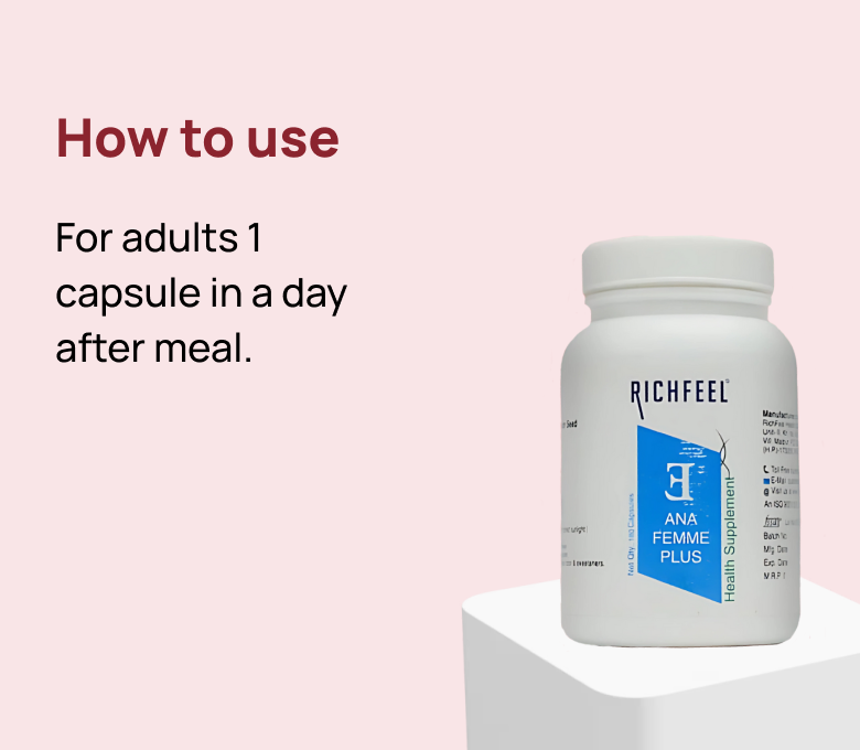 ANA Femme Plus – Women's Health Supplement with Lepidium Sativum
