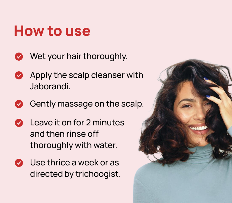Richfeel Scalp Cleanser Shampoo with Jaborandi