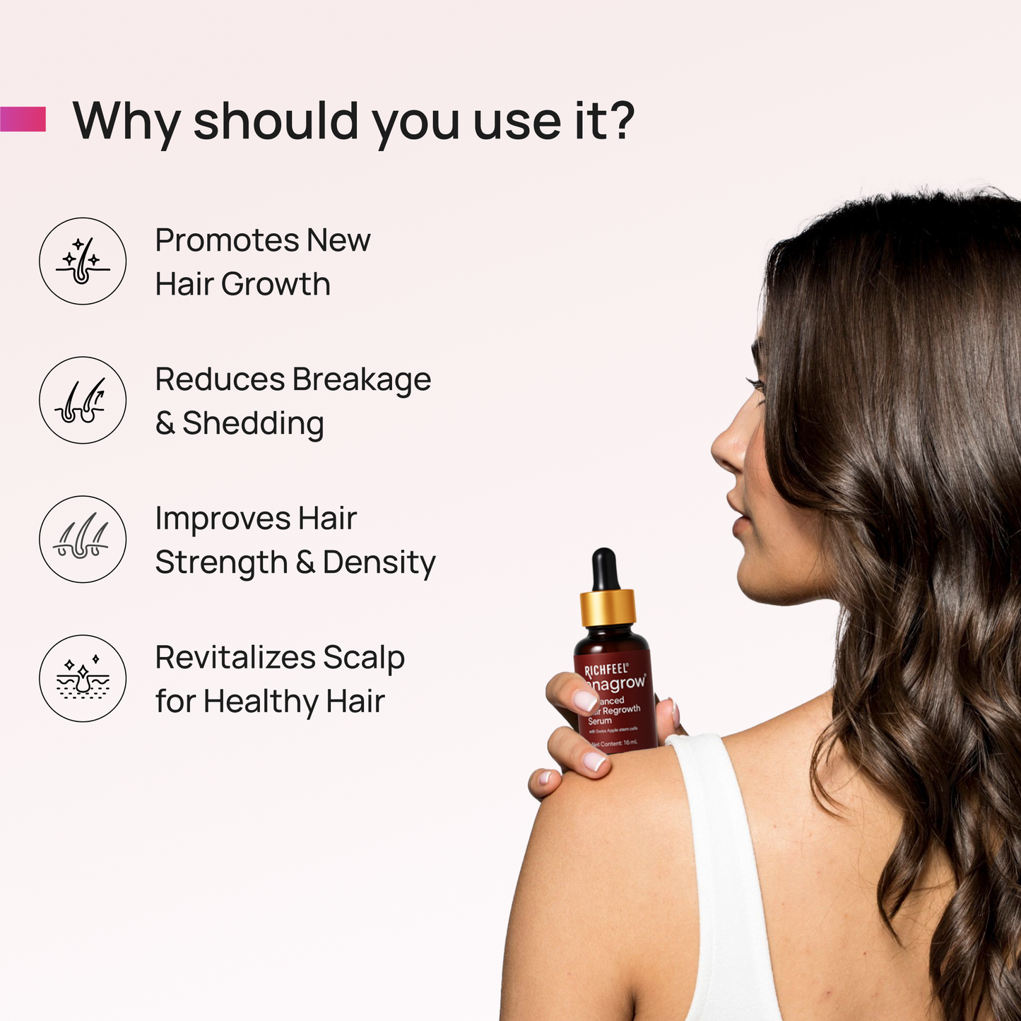 ANAGROW® – Advanced Hair Regrowth Serum with Apple Stem Cells